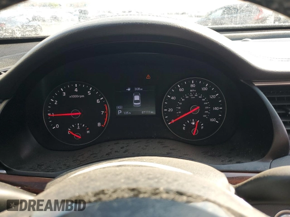 2017 Kia Cadenza Premium with VIN KNALC4J12H5090489, listed as a Copart auction lot 69337834 with 87,111 mi miles and Salvage Title. Bid and sale history available at carsss.com. Image 9.