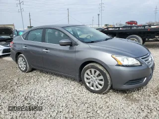 2015 Nissan Sentra SV with VIN 3N1AB7AP7FY311302, listed as a Copart auction lot 47561405 with 142,814 mi miles and Clean Title. Bid and sale history available at carsss.com. Image 4.