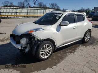 2013 Nissan Juke SL with VIN JN8AF5MVXDT209714, listed as a Copart auction lot 48004065 with 91,022 mi miles and Salvage Title. Bid and sale history available at carsss.com. Image 1.