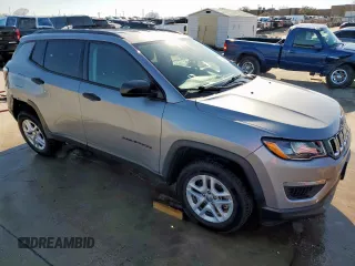 2017 Jeep Compass Sport с VIN 3C4NJDAB2HT666964, выставлен на аукционе Copart как лот 48505995 с пробегом 103 236 миль миль и Списание • Salvage title. История ставок и продаж доступна на DreamBid. Изображение 4.