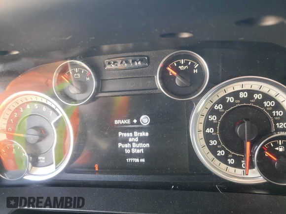 2016 Ram 1500 Sport с VIN 1C6RR7MT2GS311722, выставлен на аукционе Copart как лот 56405315 с пробегом 177 706 миль миль и Списание • Salvage title. История ставок и продаж доступна на DreamBid. Изображение 9.