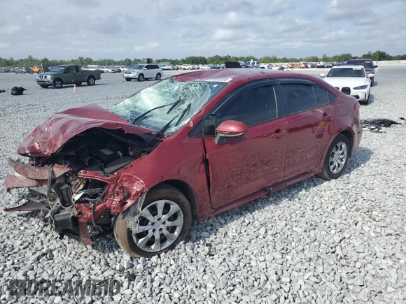 2024 Toyota Corolla LE with VIN 5YFB4MDE2RP157722, listed as a Copart auction lot 51903265 with 29,066 mi miles and Non repairable. Bid and sale history available at DreamBid. Image 1.