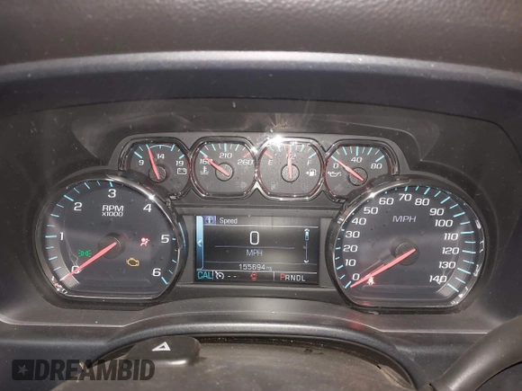 2017 Chevrolet Silverado 1500 LT with VIN 1GCRCREC2HZ335550, listed as a IAAI auction lot 41518117 with 155,694 mi miles and . Bid and sale history available at DreamBid. Image 7.