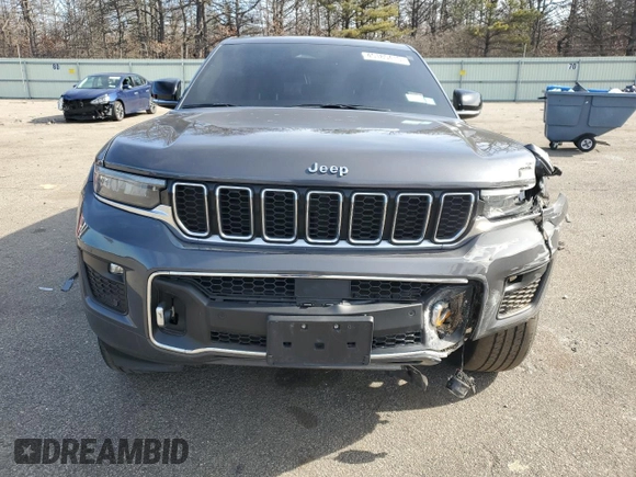 2022 Jeep Grand Cherokee Overland с VIN 1C4RJHDG7N8628396, выставлен на аукционе Copart как лот 45185415 с пробегом 61 032 миль миль и Списание • Salvage title. История ставок и продаж доступна на DreamBid. Изображение 5.