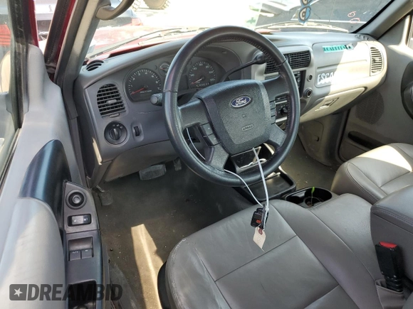 2009 Ford Ranger XLT with VIN 1FTYR44E19PA45460, listed as a Copart auction lot 59235704 with 108,636 mi miles and Salvage Title. Bid and sale history available at carsss.com. Image 8.