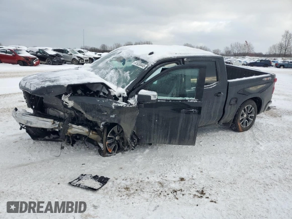 2024 Chevrolet Silverado 1500 LT with VIN 1GCPDKEK9RZ338126, listed as a Copart auction lot 41650445 with 0 mi miles and Salvage Title. Bid and sale history available at carsss.com. Image 1.
