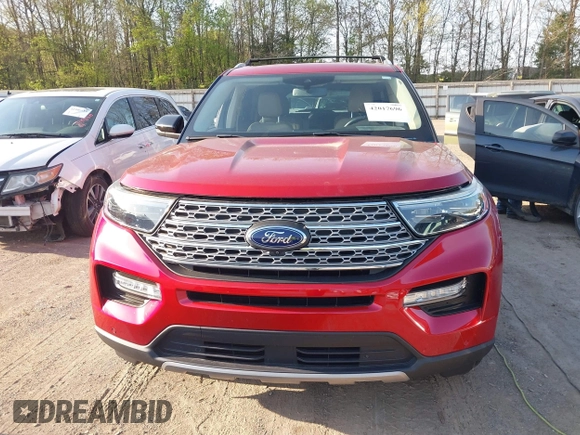 2020 Ford Explorer Limited with VIN 1FMSK8FH4LGB14315, listed as a IAAI auction lot 42017696 with 46,323 mi miles and . Bid and sale history available at carsss.com. Image 12.