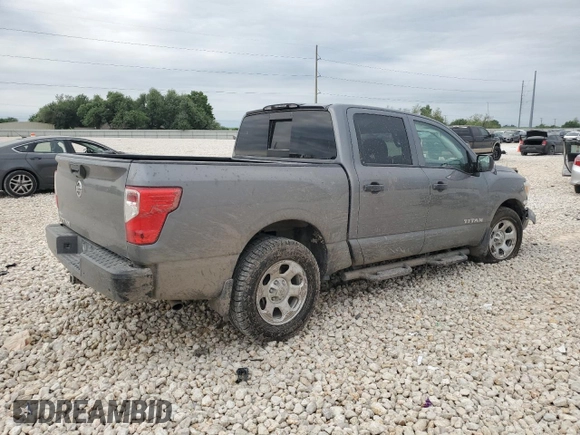 2021 Nissan Titan S z VIN 1N6AA1EE4MN532160, wystawiony jako Copart lot #53184365 z przebiegiem 52 275 mil mil oraz Szkoda całkowita • Salvage title. Historia ofert i sprzedaży dostępna na DreamBid. Obrazek 3.