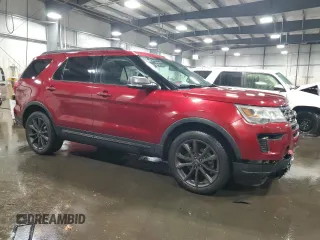 2018 Ford Explorer XLT z VIN 1FM5K8DH0JGC93756, wystawiony jako Copart lot #62513145 z przebiegiem 110 049 mil mil oraz Szkoda całkowita • Salvage title. Historia ofert i sprzedaży dostępna na DreamBid. Obrazek 4.