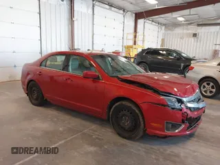 2012 Ford Fusion SEL with VIN 3FAHP0JAXCR338537, listed as a IAAI auction lot 41840670 with 106,690 mi miles. Bid and sale history available at carsss.com. Image 1.
