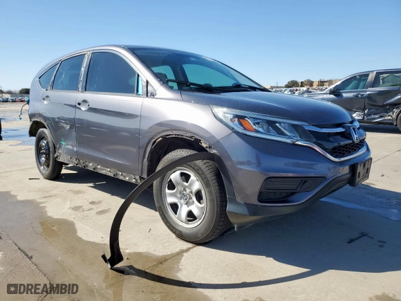 2016 Honda CR-V LX with VIN 3CZRM3H31GG708902, listed as a Copart auction lot 47117085 with NaN miles and Salvage Title. Bid and sale history available at carsss.com. Image 4.