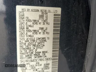 2005 Nissan Pathfinder SE z VIN 5N1AR18W65C701989, wystawiony jako Copart lot #55390455 z przebiegiem 178 002 mil mil oraz Szkoda całkowita • Salvage title. Historia ofert i sprzedaży dostępna na DreamBid. Obrazek 13.