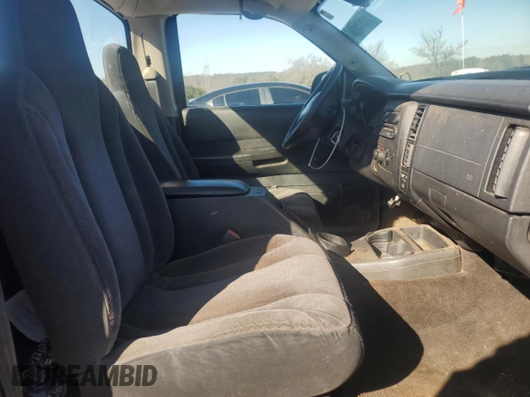 2002 Dodge Dakota with VIN 1B7FL16X62S694633, listed as a Copart auction lot 86515034 with 270,483 mi miles and Salvage Title. Bid and sale history available at carsss.com. Image 10.