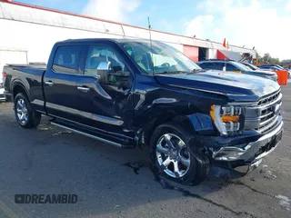 2023 Ford F-150 XL with VIN 1FTEW1C85PFA29450, listed as a IAAI auction lot 40550073 with 18,782 mi miles. Bid and sale history available at carsss.com. Image 1.
