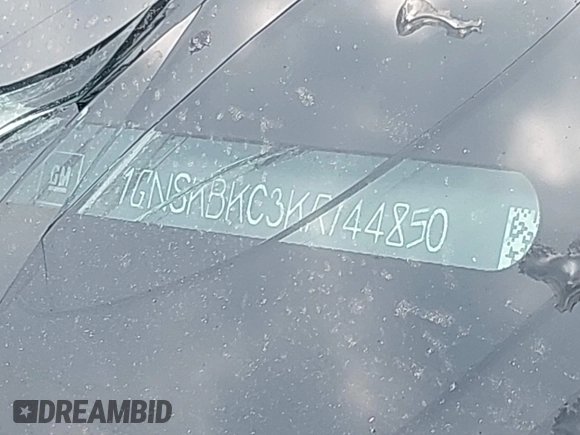2019 Chevrolet Tahoe LT with VIN 1GNSKBKC3KR144850, listed as a IAAI auction lot 42420199 with Not provided miles and . Bid and sale history available at DreamBid. Image 9.