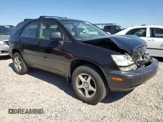 2003 Lexus RX 300 with VIN JTJHF10U530311757, listed as a Copart auction lot 61679804 with 185,581 mi miles and Salvage Title. Bid and sale history available at carsss.com. Image 4.