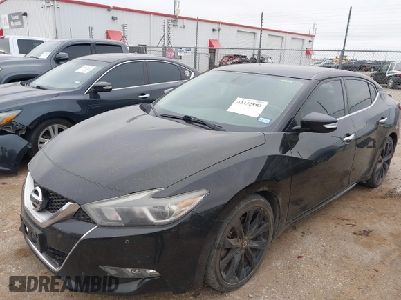 2017 Nissan Maxima S with VIN 1N4AA6AP5HC432728, listed as a IAAI auction lot 42352893 with 81,403 mi miles and . Bid and sale history available at DreamBid. Image 2.