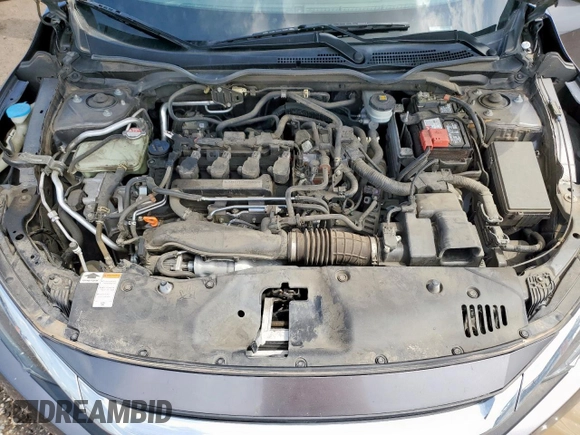 2018 Honda Civic EX-T with VIN JHMFC1F35JX018879, listed as a Copart auction lot 58633655 with 129,906 mi miles and Salvage title. Bid and sale history available at DreamBid. Image 11.