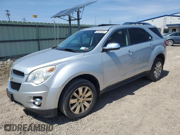 2011 Chevrolet Equinox 2LT with VIN 2CNFLNE52B6449415, listed as a Copart auction lot 54055555 with 25,311 mi miles and Clean Title. Bid and sale history available at DreamBid. Image 1.