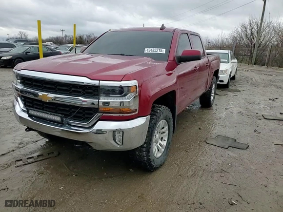 2018 Chevrolet Silverado 1500 LT with VIN 3GCUKREC0JG364449, listed as a Copart auction lot 43485215 with 113,962 mi miles and Salvage Title. Bid and sale history available at carsss.com. Image 11.