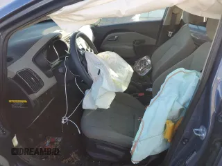 2016 Kia Rio LX with VIN KNADM4A38G6590765, listed as a Copart auction lot 86292164 with 102,741 mi miles and Salvage Title. Bid and sale history available at carsss.com. Image 7.