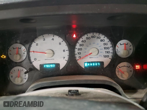 2003 Dodge 2500 ST with VIN 1D7KU28D23J670721, listed as a Copart auction lot 52337595 with 170,283 mi miles and Non Repairable. Bid and sale history available at carsss.com. Image 9.