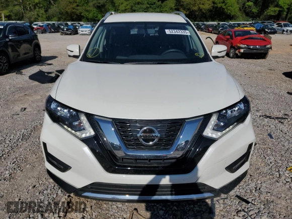 2017 Nissan Rogue SV with VIN JN8AT2MT5HW405487, listed as a Copart auction lot 52342335 with 34,959 mi miles and Salvage Title. Bid and sale history available at carsss.com. Image 5.