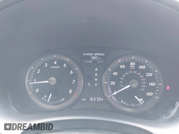 2011 Lexus ES 330 with VIN JTHBK1EG1B2469585, listed as a IAAI auction lot 42528856 with 163,794 mi miles and . Bid and sale history available at DreamBid. Image 7.