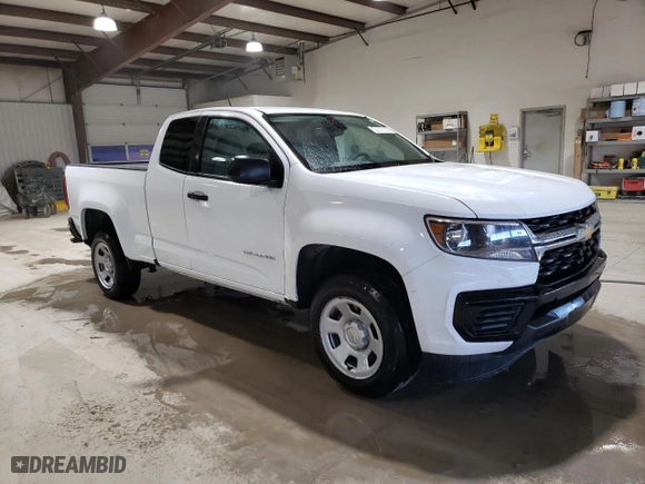 2022 Chevrolet Colorado 2WD Work Truck with VIN 1GCHSBEA9N1126210, listed as a Copart auction lot 48060065 with 145,514 mi miles and Clean Title. Bid and sale history available at carsss.com. Image 4.