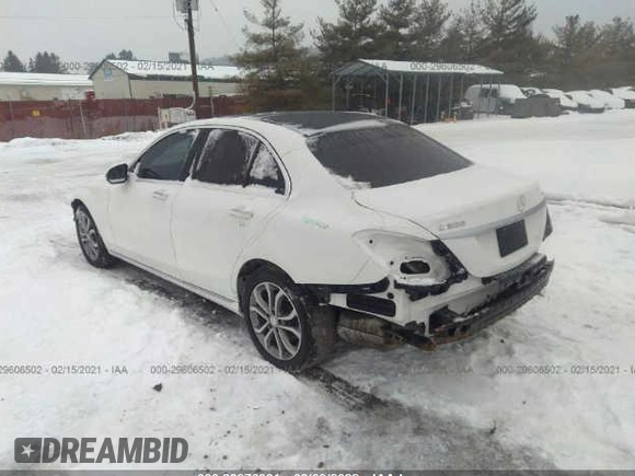 2016 Mercedes-Benz C 300 Luxury with VIN 55SWF4KB6GU176513, listed as a IAAI auction lot 33976381 with 48,695 mi miles and . Bid and sale history available at DreamBid. Image 3.