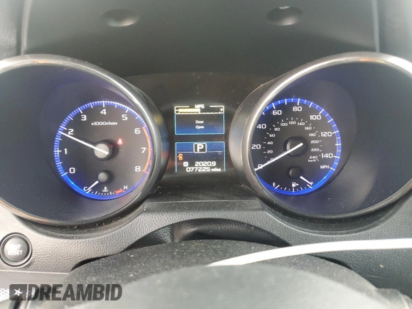 2018 Subaru Outback Premium with VIN 4S4BSACC3J3386374, listed as a Copart auction lot 64373735 with 77,225 mi miles and Salvage title. Bid and sale history available at DreamBid. Image 9.