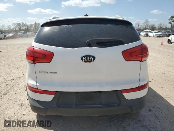 2016 Kia Sportage LX with VIN KNDPB3AC8G7847840, listed as a Copart auction lot 49011105 with 146,459 mi miles and Clean Title. Bid and sale history available at carsss.com. Image 6.