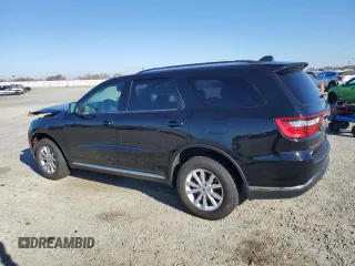 2022 Dodge Durango SXT with VIN 1C4RDJAG4NC228408, listed as a Copart auction lot 42177195 with 75,356 mi miles and Salvage Title. Bid and sale history available at DreamBid. Image 2.