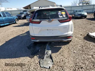2020 Honda CR-V EX with VIN 2HKRW2H55LH692927, listed as a Copart auction lot 53319685 with Not provided miles and Salvage title. Bid and sale history available at DreamBid. Image 6.