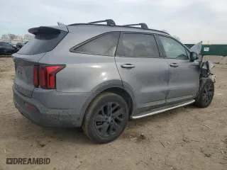 2021 Kia Sorento S with VIN 5XYRLDLC5MG024113, listed as a Copart auction lot 42989615 with 87,779 mi miles and Salvage Title. Bid and sale history available at carsss.com. Image 3.
