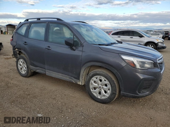 2021 Subaru Forester with VIN JF2SKADC8MH542694, listed as a Copart auction lot 77646874 with 75,114 mi miles and Salvage Title. Bid and sale history available at carsss.com. Image 4.