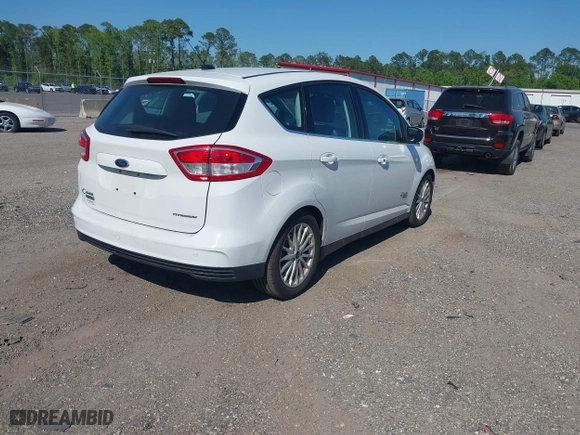 2017 Ford C-Max Energi Titanium with VIN 1FADP5FU9HL111926, listed as a IAAI auction lot 42065792 with 114,265 mi miles. Bid and sale history available at carsss.com. Image 4.