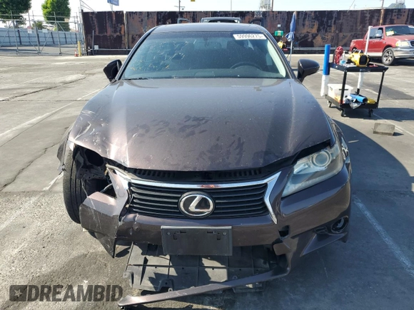 2013 Lexus GS 350 with VIN JTHBE1BL4D5006883, listed as a Copart auction lot 59996275 with 106,780 mi miles and Salvage title. Bid and sale history available at DreamBid. Image 5.