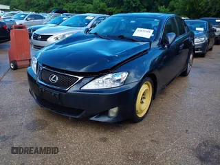 2008 Lexus IS 250 with VIN JTHBK262382071330, listed as a IAAI auction lot 42072188 with Not Provided miles. Bid and sale history available at carsss.com. Image 2.