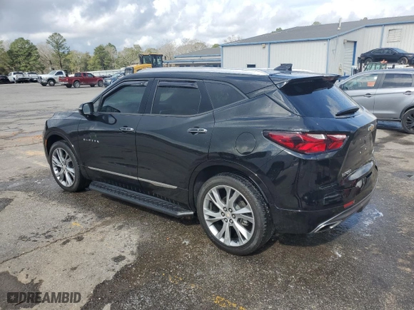 2019 Chevrolet Blazer Premier with VIN 3GNKBFRS1KS605089, listed as a Copart auction lot 44429355 with 28,665 mi miles and Salvage Title. Bid and sale history available at carsss.com. Image 2.