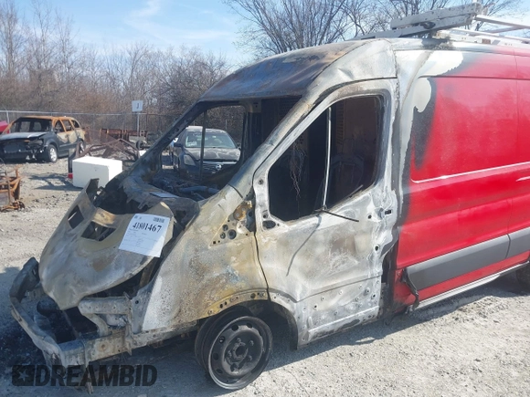 2016 Ford Transit Cargo z VIN 1FTYR2CG4GKB43643, wystawiony jako IAAI lot #41801467 z przebiegiem Nie podano mil oraz . Historia ofert i sprzedaży dostępna na DreamBid. Obrazek 11.