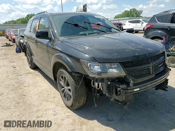 2019 Dodge Journey SE with VIN 3C4PDCBB0KT747252, listed as a Copart auction lot 56652425 with 72,581 mi miles and Salvage title. Bid and sale history available at DreamBid. Image 14.