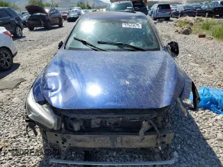 2017 Infiniti Q50 Red Sport 400 with VIN JN1FV7AP7HM850585, listed as a Copart auction lot 57649675 with 83,936 mi miles and Salvage title. Bid and sale history available at DreamBid. Image 5.