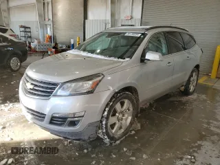 2014 Chevrolet Traverse LTZ z VIN 1GNKRJKD4EJ162498, wystawiony jako Copart lot #86136534 z przebiegiem 198 404 mil mil oraz Czysty tytuł • Clean title. Historia ofert i sprzedaży dostępna na DreamBid. Obrazek 1.