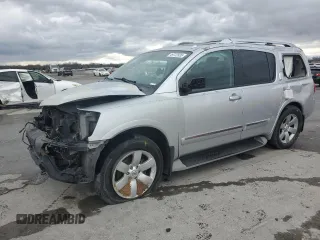 2014 Nissan Armada SV z VIN 5N1BA0ND2EN610599, wystawiony jako Copart lot #49722835 z przebiegiem 192 877 mil mil oraz Szkoda całkowita • Salvage title. Historia ofert i sprzedaży dostępna na DreamBid. Obrazek 1.