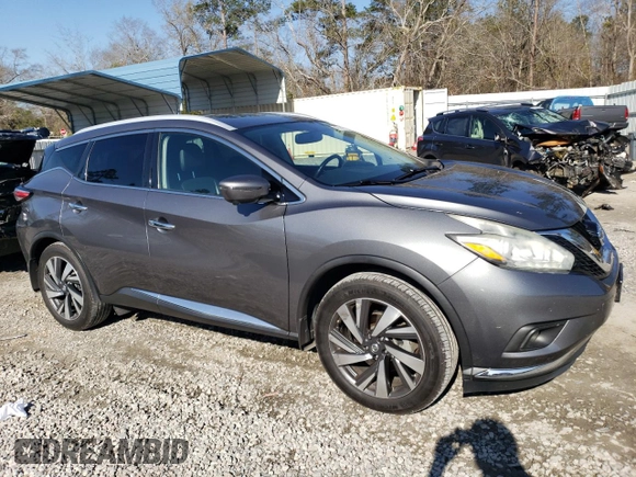 2018 Nissan Murano SV with VIN 5N1AZ2MG3JN174299, listed as a Copart auction lot 48531605 with 114,628 mi miles and Salvage Title. Bid and sale history available at carsss.com. Image 4.