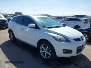 2008 Mazda CX-7 Sport with VIN JM3ER293180212008, listed as a IAAI auction lot 41633730 with 190,964 mi miles. Bid and sale history available at carsss.com. Image 1.