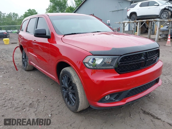 2015 Dodge Durango SXT with VIN 1C4RDJAG2FC128082, listed as a IAAI auction lot 42447872 with 141,655 mi miles and . Bid and sale history available at DreamBid. Image 1.