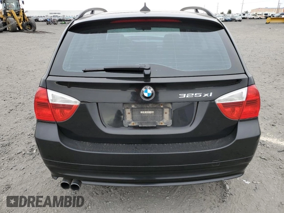 2006 BMW 3 Series 325xi with VIN WBAVT13596KW23721, listed as a Copart auction lot 76916824 with Not provided miles and Salvage title. Bid and sale history available at DreamBid. Image 6.