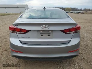 2017 Hyundai Elantra SE with VIN 5NPD84LF7HH012050, listed as a Copart auction lot 49338975 with 134,656 mi miles and Salvage Title. Bid and sale history available at carsss.com. Image 6.